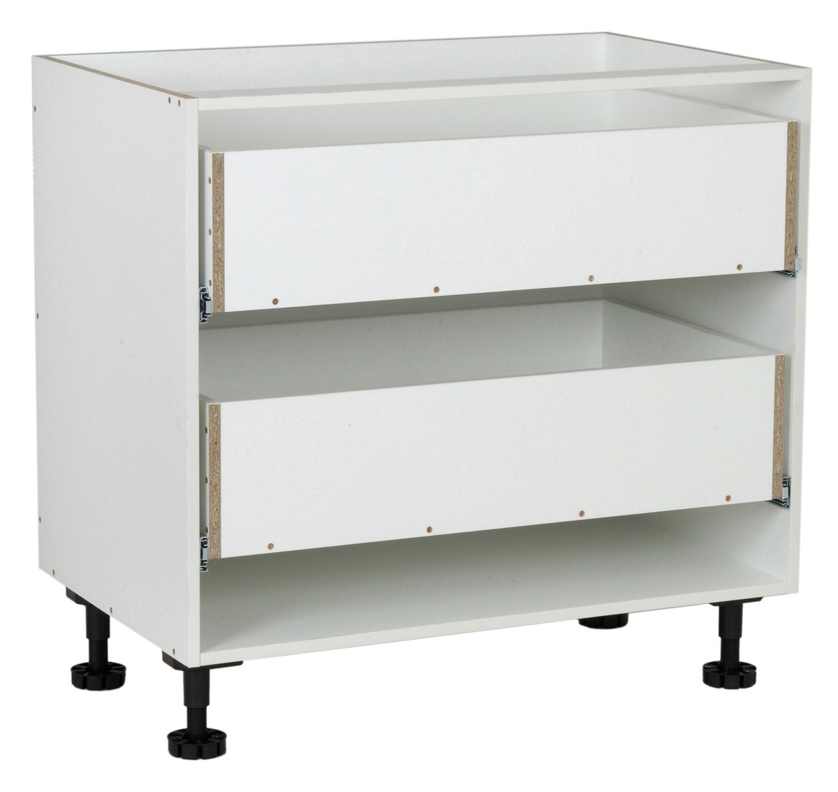 2 Drawer Base Cabinet — 900 W × 720 H × 560 D mm